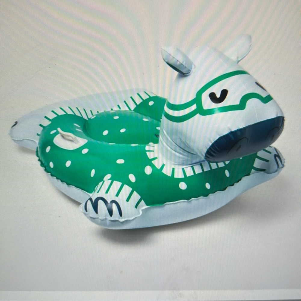 Inflatable Hippo Snow Tube Brand new